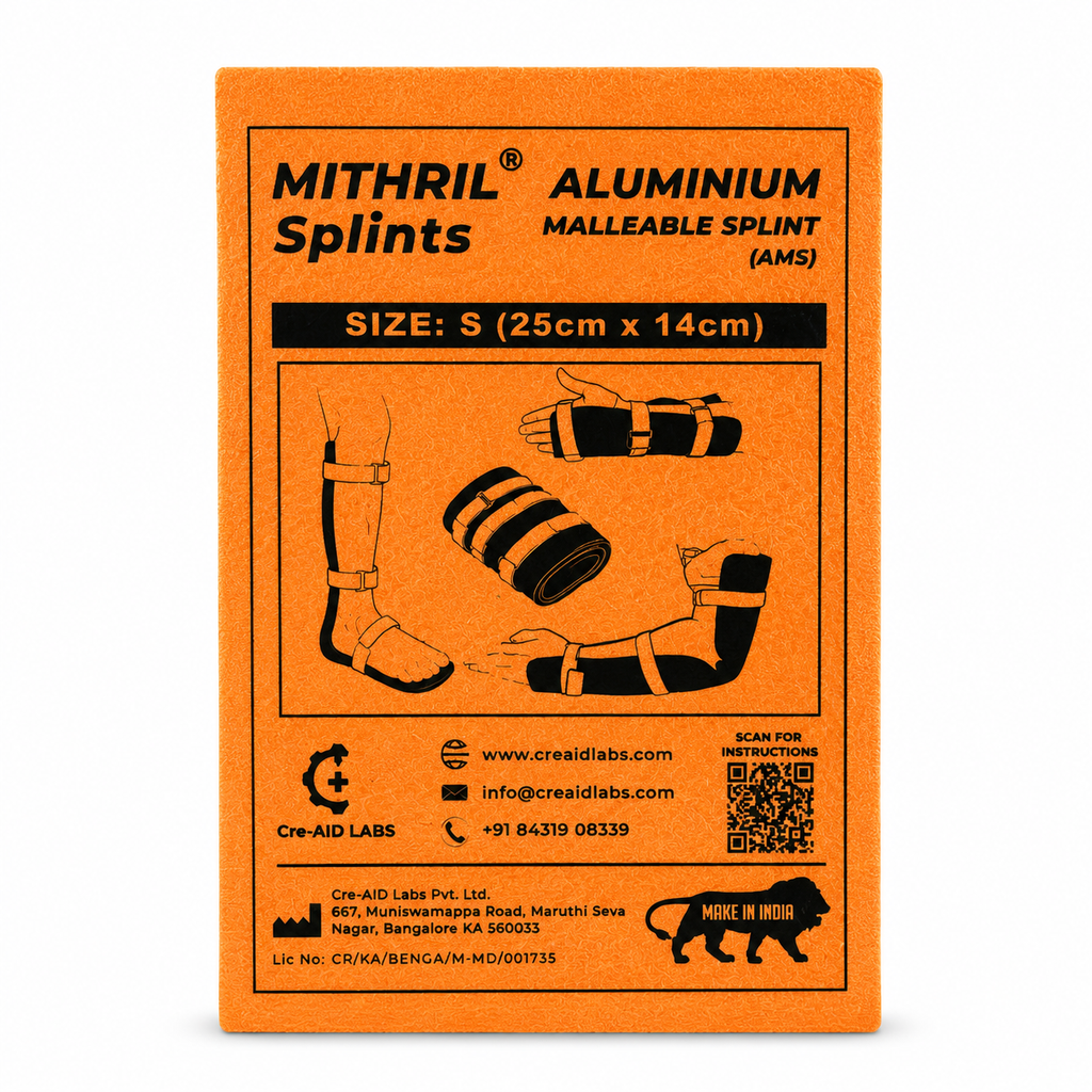 Aluminium Malleable Splint (AMS)| SIZE SMALL (S)